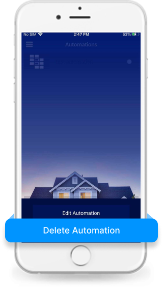 Delete automation