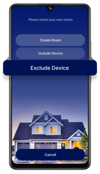 Select Exclude Device