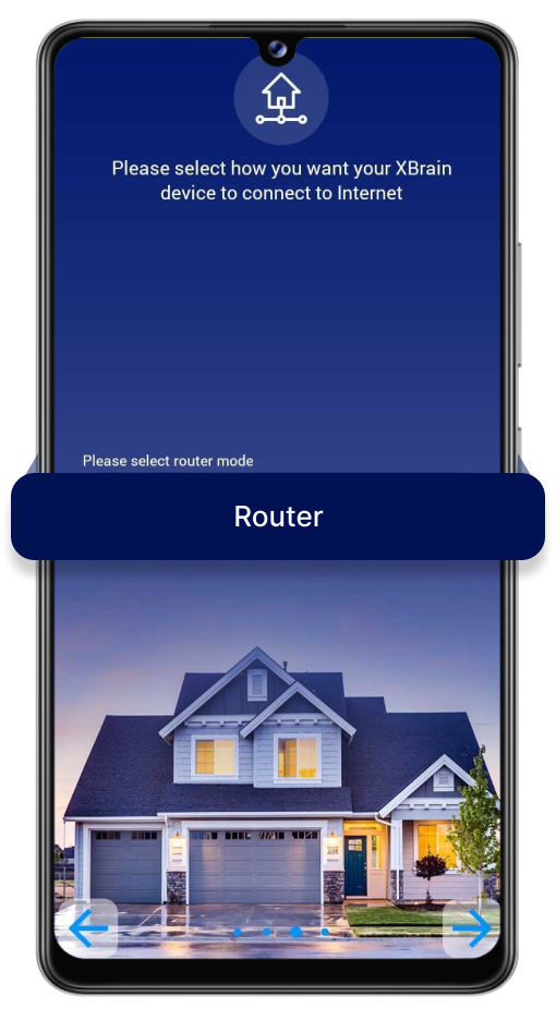 Select Router Mode 