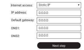 Static IP