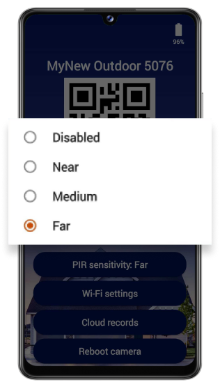 PIR Sensitivity