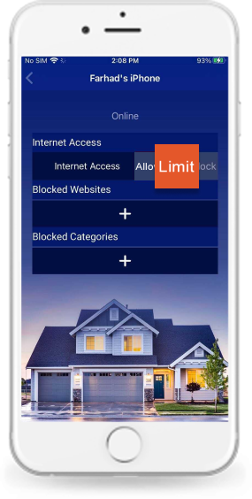Limit Internet