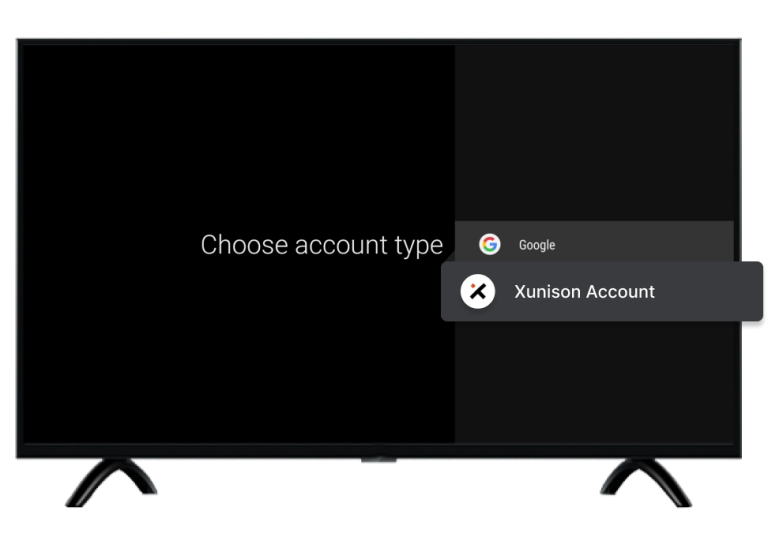 Choose Xunison Account