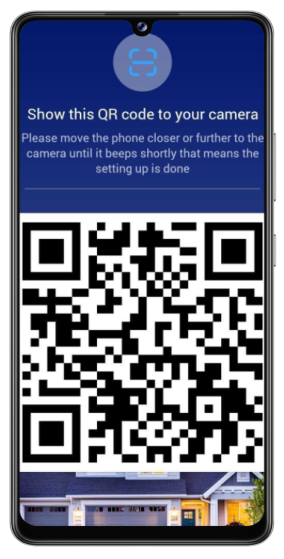 Show The QR Code To Your Camera