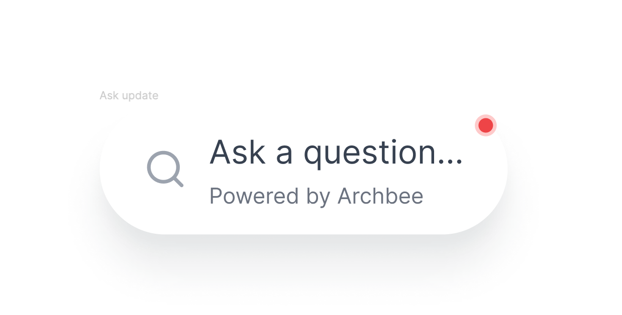 Ask search bubble