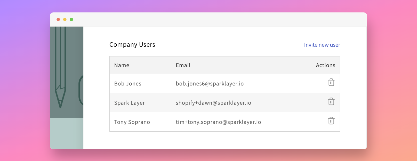 My Account Interface - SparkLayer Docs